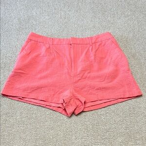 Nine West High Waist Coral Shorts Size XL